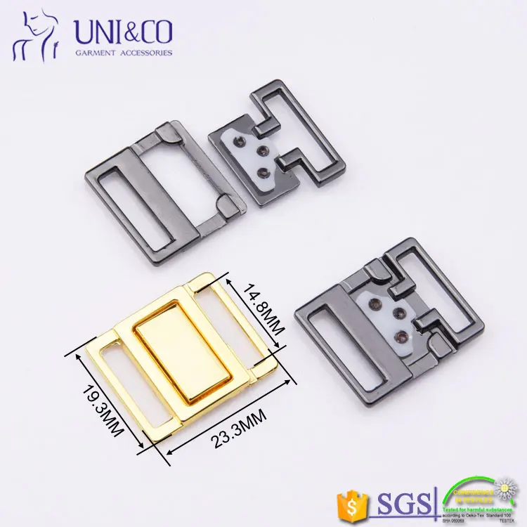 Wholesale Swimwear Clasp Metal Clip Hardware For Bikini Accessories