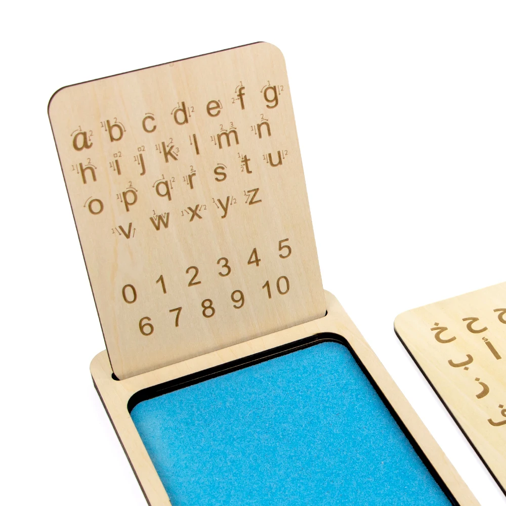 Деревянные игрушки Монтессори развивающая доска с арабским алфавитом как выучить Арабские буквы учебные пособия для дошкольников вилка детей