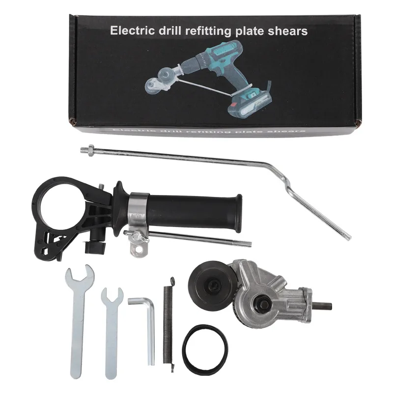Multi Function Tools Plate Shears Cutter Machines Electric Drills Cutter Attachment Incise Metal Sheet