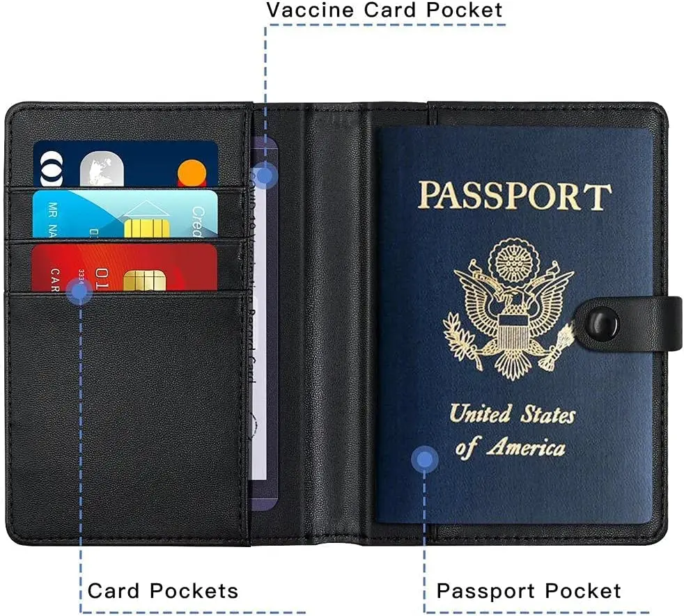 Брендовая дизайнерская Обложка для паспорта Airtag с RFID-блокировкой чехол из натуральной кожи