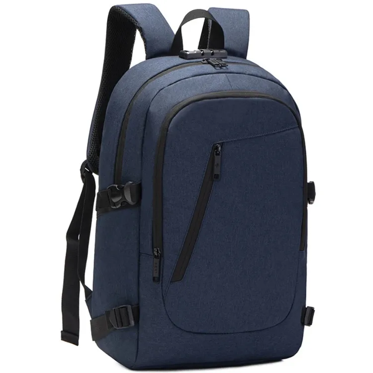 With USB Charge Port Smart Anti-theft Computer Backpack Waterproof Business Travel Bag College Antitheft Laptop Backpack Office