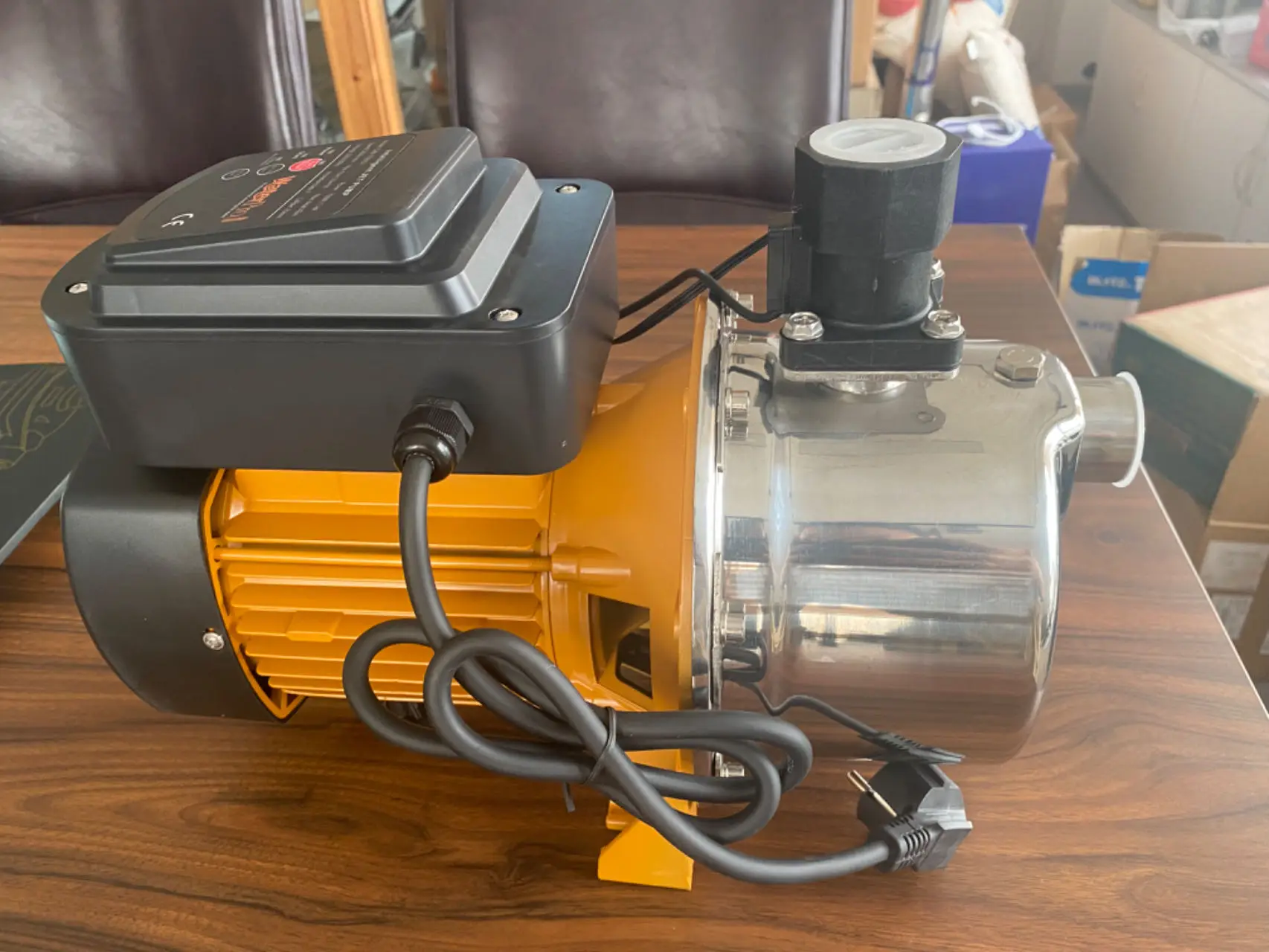 WATERPRO SJB 370 Вт 550 750 220 В Интеллектуальный домашний бустерный насос из нержавеющей стали самовсасывающий струйный водяной