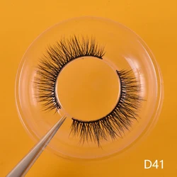 Eyelashes factory organizer cruelty free 3d mink magnetic eyelashes with thin acrylic custom logo boxes