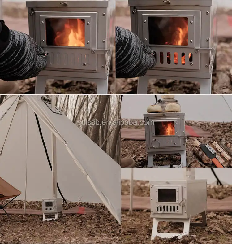 Cooking Pot With Charcoal Earthen Propane Stainless Outdoor Cooking Stove