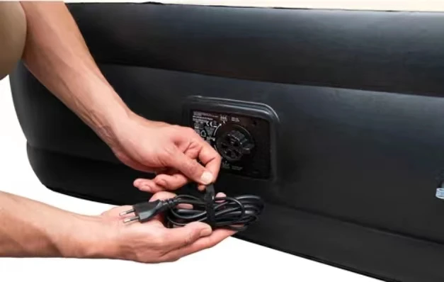 New automatic inflatable mattress, high and thick air mattress sheets, double outdoor home folding loafer