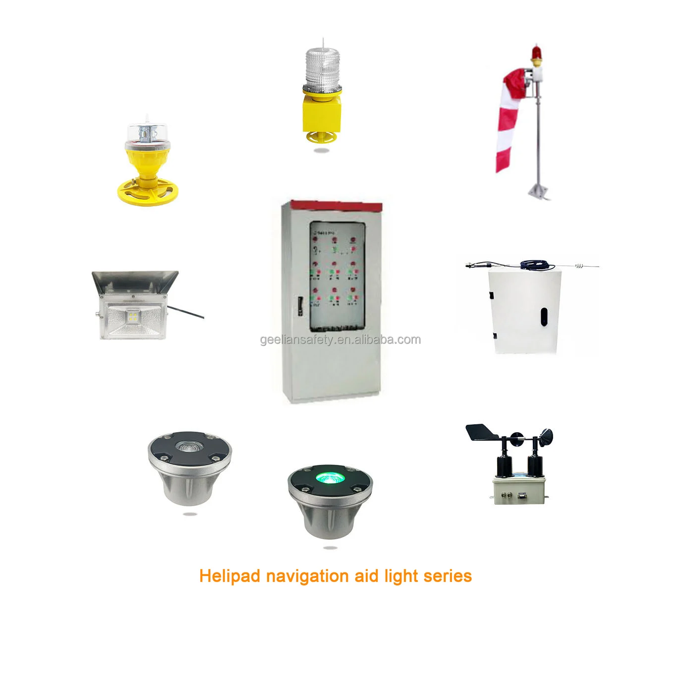 Heliport Solar Elevated Taxiway Edge Light