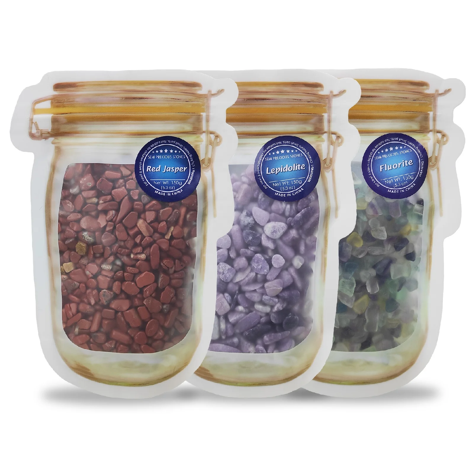 
Wholesale Polished Crystal Chips 150g New Package Gemstone Chips Semi Precious Stones 