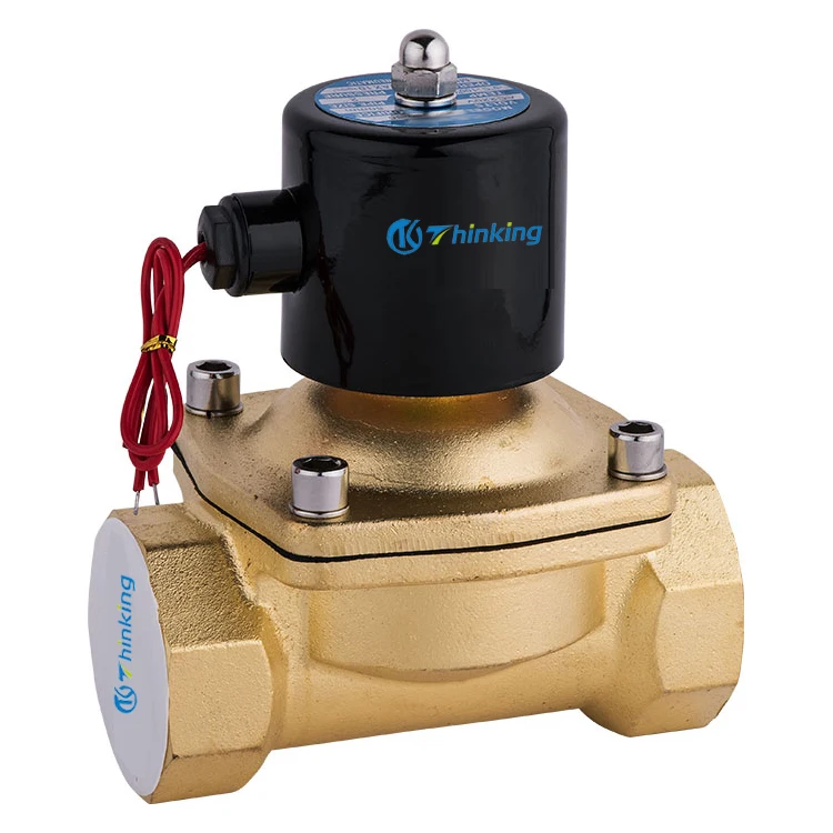 TK Factory price 2 Inch direct acting water air solenoid valve AC220V 24VDC 2W-500-50