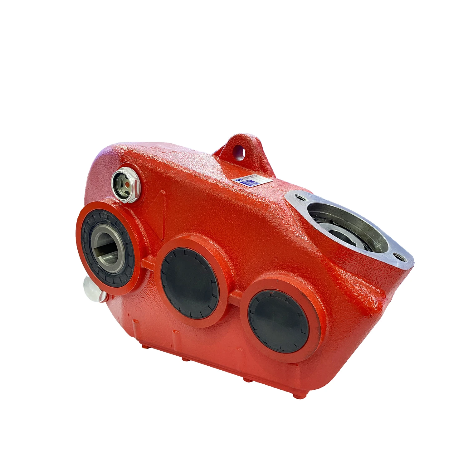 Helical worm gearbox Speed Reducer Fertilizer Spreaders Gear Box Power Agricultural salt spreader speed increaser
