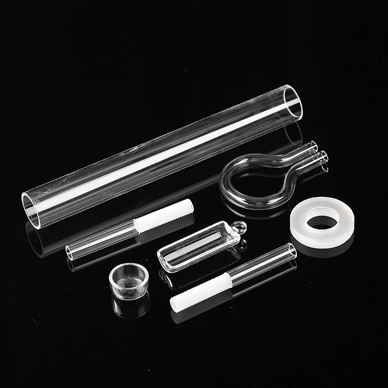 heat resistance high quality hot selling capillary quartz glass tube u quartz tube half quartz tube