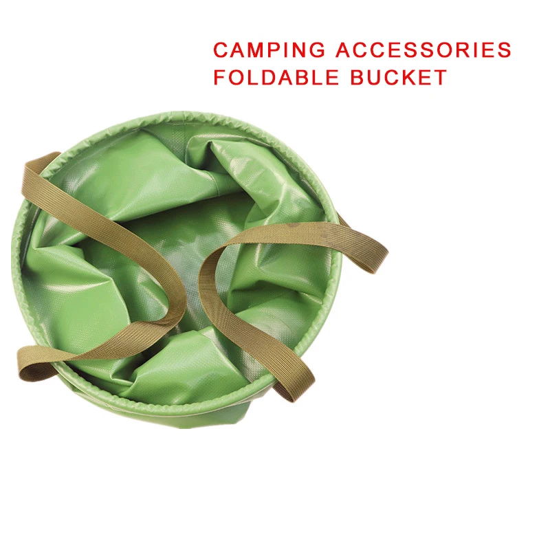 JIAYI Oem/Odm Fishing Bucket Bag Eva 500D Pvc 15L Portable Collapsible Folding Foldable Bait Fishing Bucket For Fish Camping