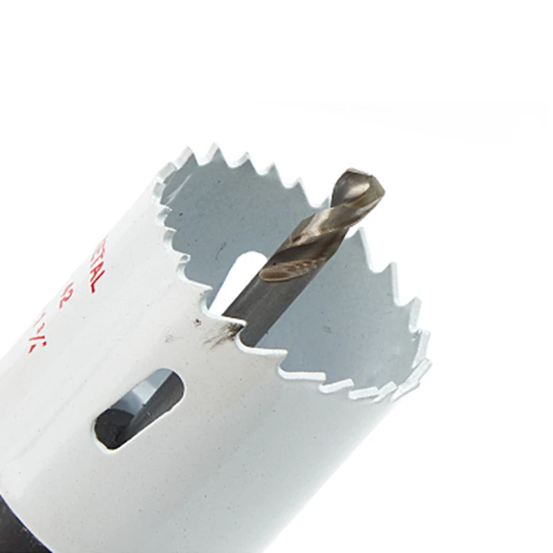 6pcs 8pcs HSS Bimetal Hole Saw Kit 19mm to 57mm Wood Metal Drilling Holesaw Set