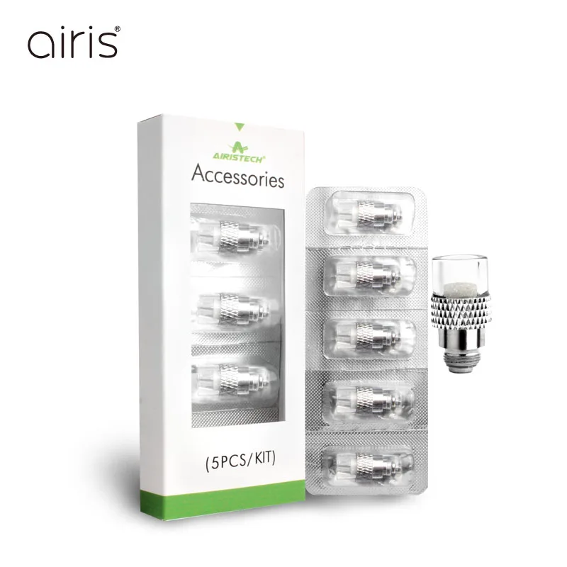 Isolated bubbler airflow quartz wax pen airistech Headbanger concentrate vaporizer dip and dab 2 in 1 two coils used