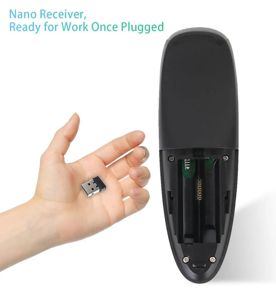 
G10 air mouse remote control function 2.4GHz Wireless for TV Box G10S airmouse support voice 