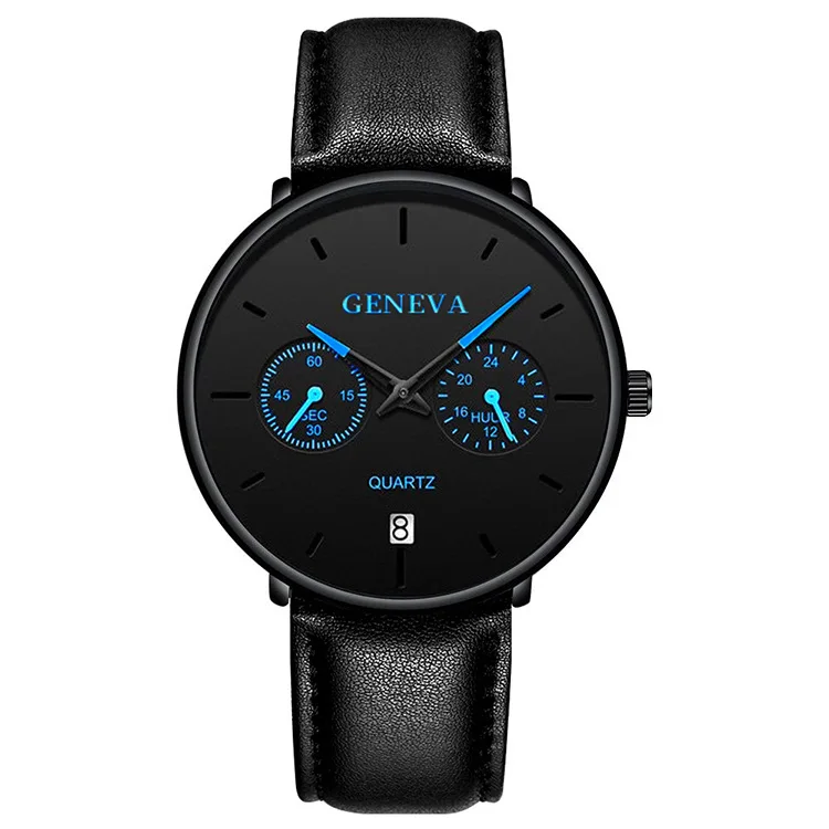 Wholesale fashion simple design men geneva mesh watch quartz wristwatches