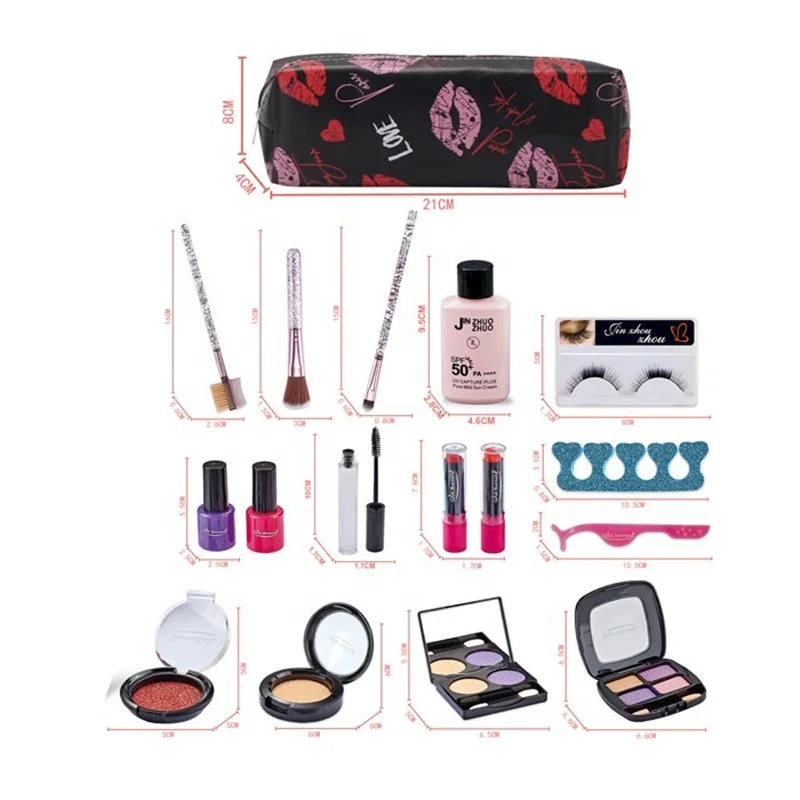 2022  new product makeup sets princess Children beauty cosmetics toys for girls