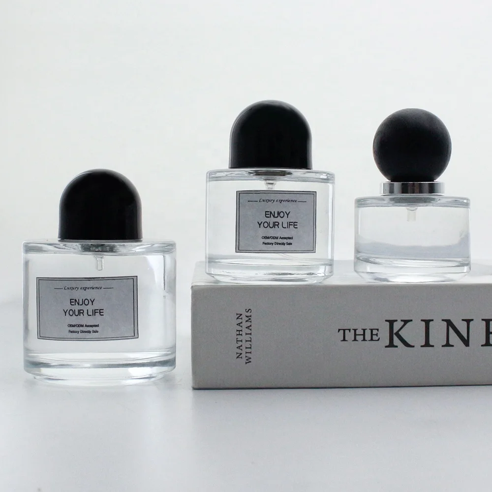 FENGJUN selling eco friendly travel cute women clear glass perfume bottle30ml 50ml 100ml luxury perfume bottle