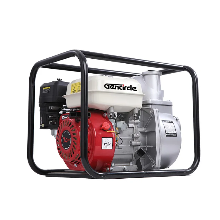 best price 3 inch 80mm Gasoline Water Pumping Machine With auto Water Pump