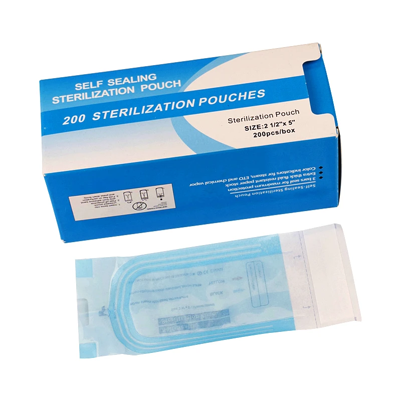 Medical Sterile Scissors Packaging Pouch Self Seal Sterilization Pouch for Salon