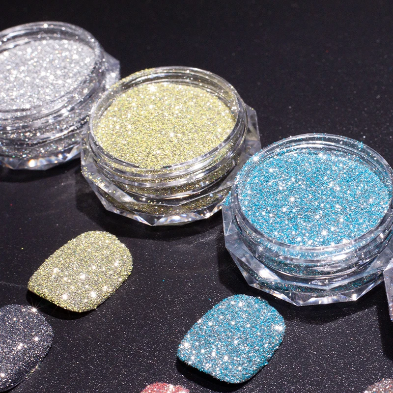 Wholesale Bulk Price Reflective Glitter Nails Art Glitter Nail Polish Glitter