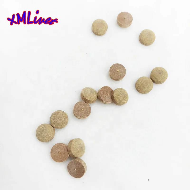 Wholesale 13mm/14mm brown color Bakelite pool jump and break tips pool cue tips billiard accessories