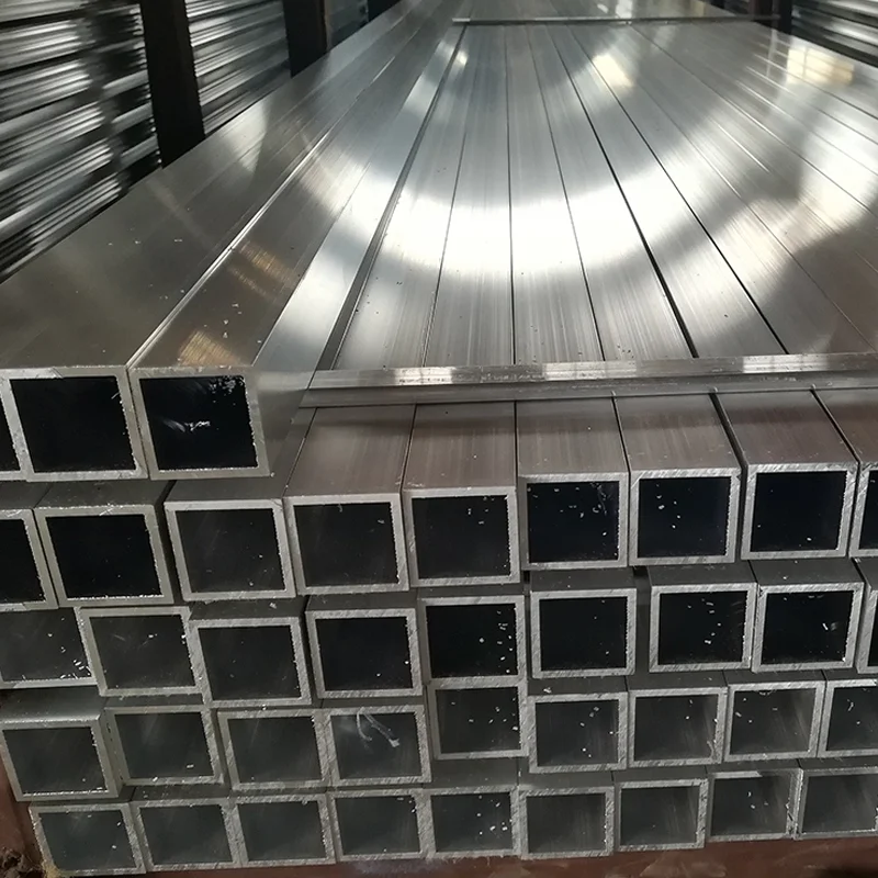 Factory Standard Sizes Alloy Profile 3003 5083 Aluminium Square Pipe Factory Direct Shipping Seamless Aluminium Pipes And Tubes