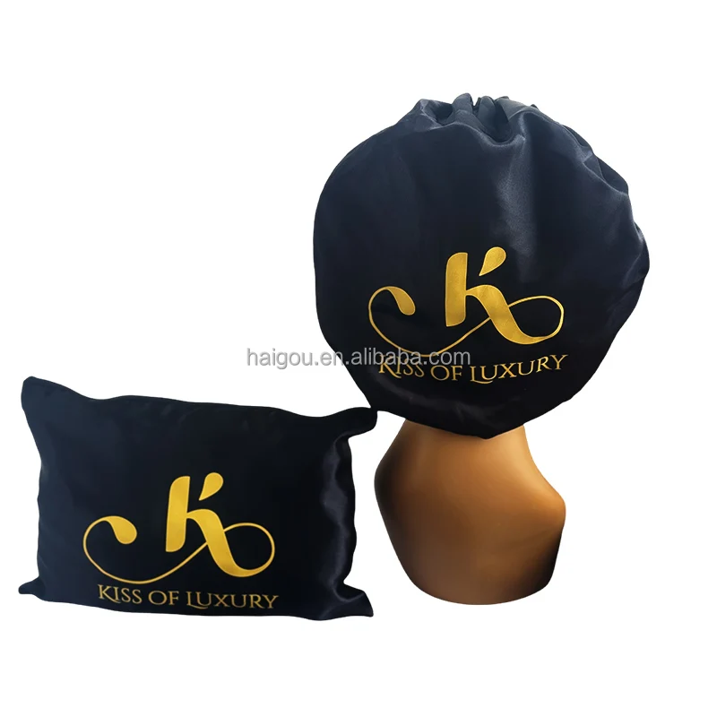 Hair Accessories Custom Box Wig cap Thank you Card Business Card Hair Tags