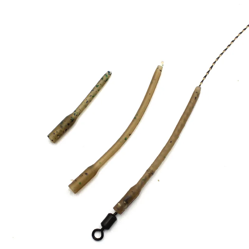 Carp Fishing Accessories Hook Sleeve Anti Tangle Sleeves Line Aligner for Carp Fishing Rig Hair Ronnie Rig Terminal Tackle