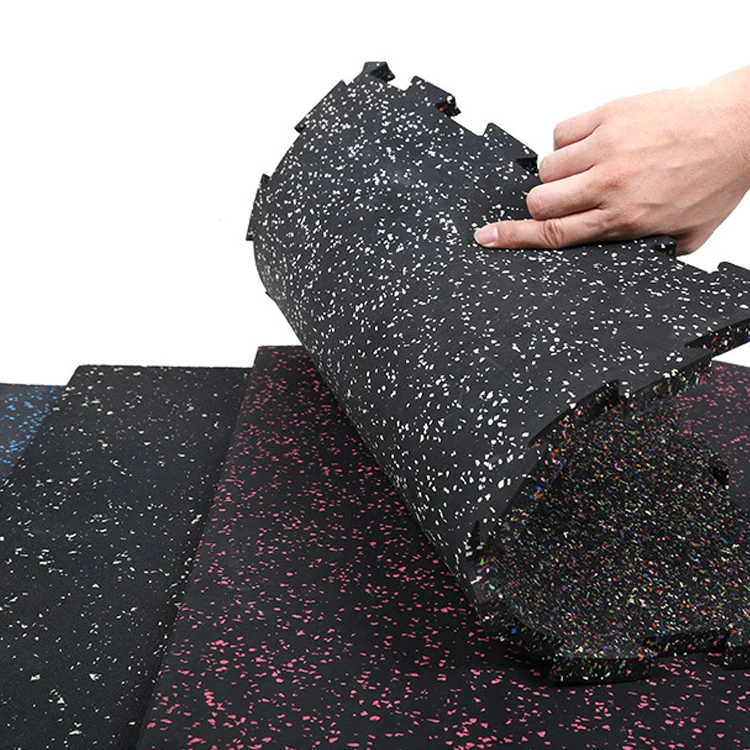 rubber mat floor Shock Absorption sport Gym Rubber Floor 15mm Mat Rubber Gym Flooring