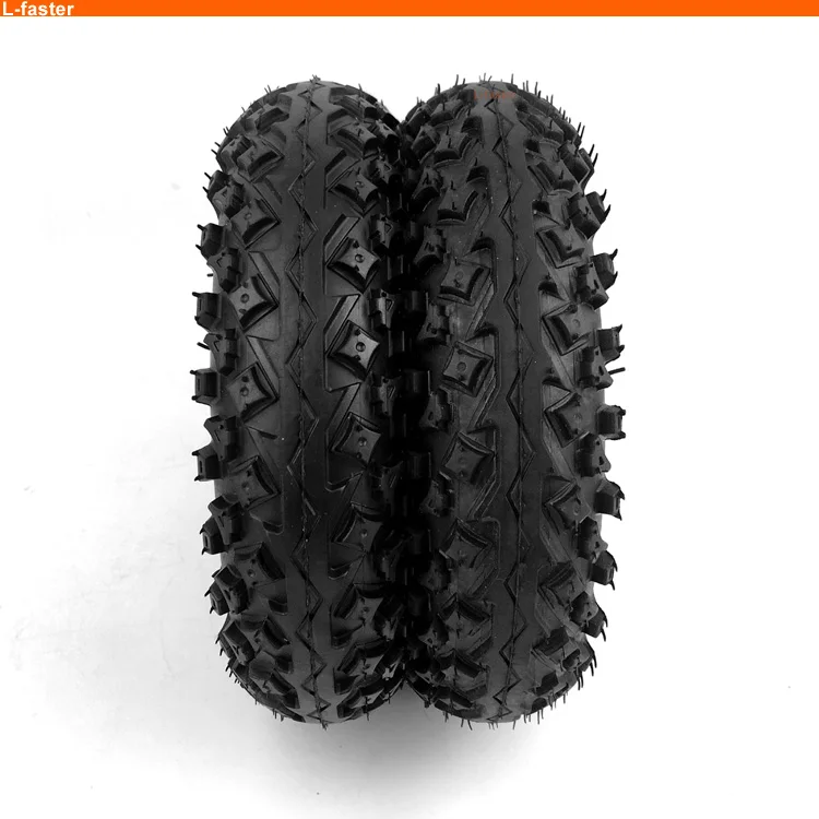 L-faster 8 Inch Double-Wheels 200x50 Pneumatic All Terrain Tire For Adult Mountain Skateboard
