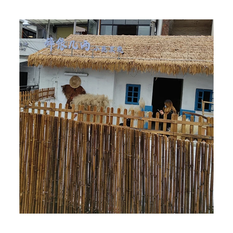 2022 Hot Wholesale Synthetic Thatch Roof Making Machine Simulated Thatch Roof