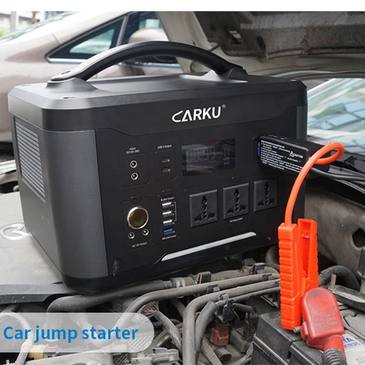 1000W/2200W Travel portable lithium energy storage power supply portable power station with USB and Type-C charging port