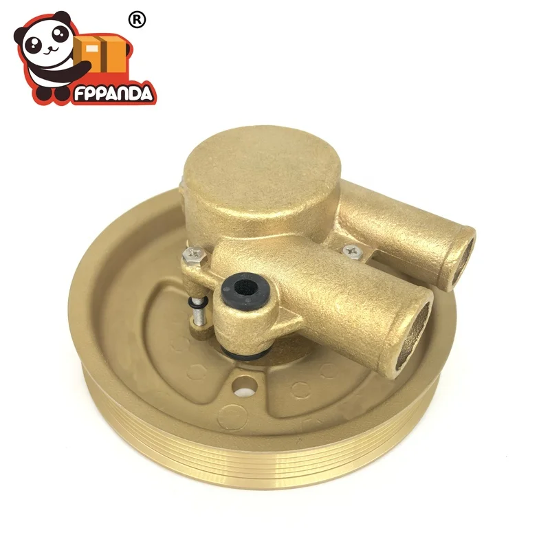 FPPANDA crank mounted Raw Water Sea Pump with bronze material for VOLVO PENTA 21212799 3812519