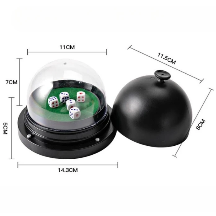 Electric Dice Cup Electric Shaker Automatic Bar Dice Cup Battery Dice Roller Cup