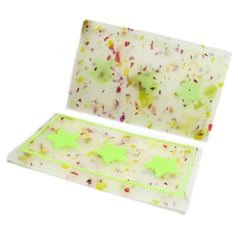 Glow In The Dark Garment Labels Noctilucence Custom Label Design Luminous Label For Sport Bags Clothing