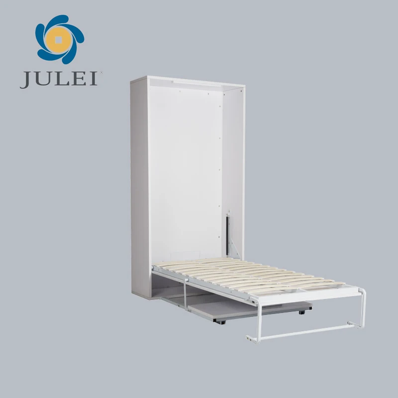 Factory Direct Wall Mounted Foldable Vertical Queen Wall Bed With Desk Murphy Kit