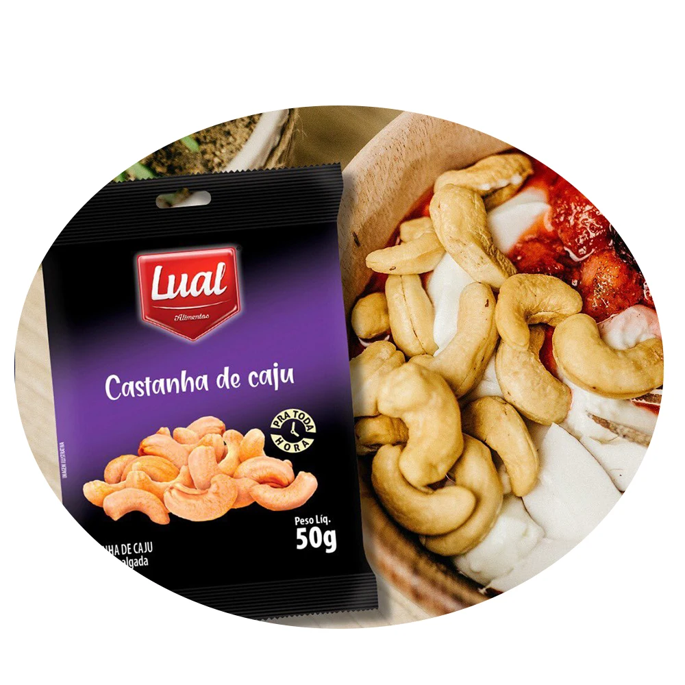 Healthy Cashew Kernel Snack Cheap Price Delicious Brazil Food Gluten Free Cashew Roasted Nuts Leisure Snack