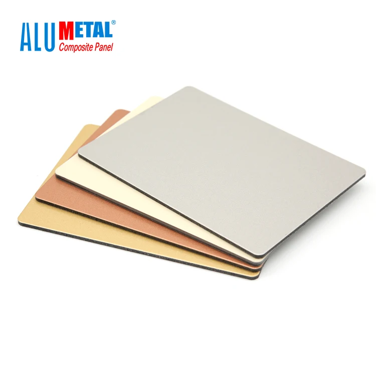 ISO certificate alu sheet metal cladding composite panel aluminium exterior wall decorative aluminum composite panel