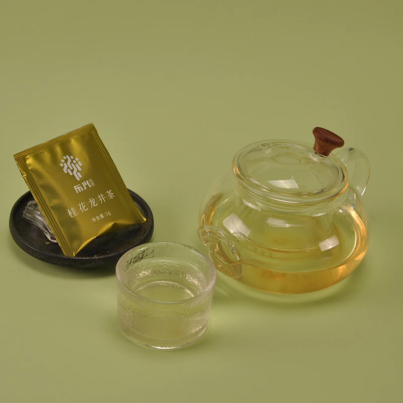 
Spring Picked Delicious Tasting Organic Sweet-scented Osmanthus Dragon Well / Longjing Green Tea 