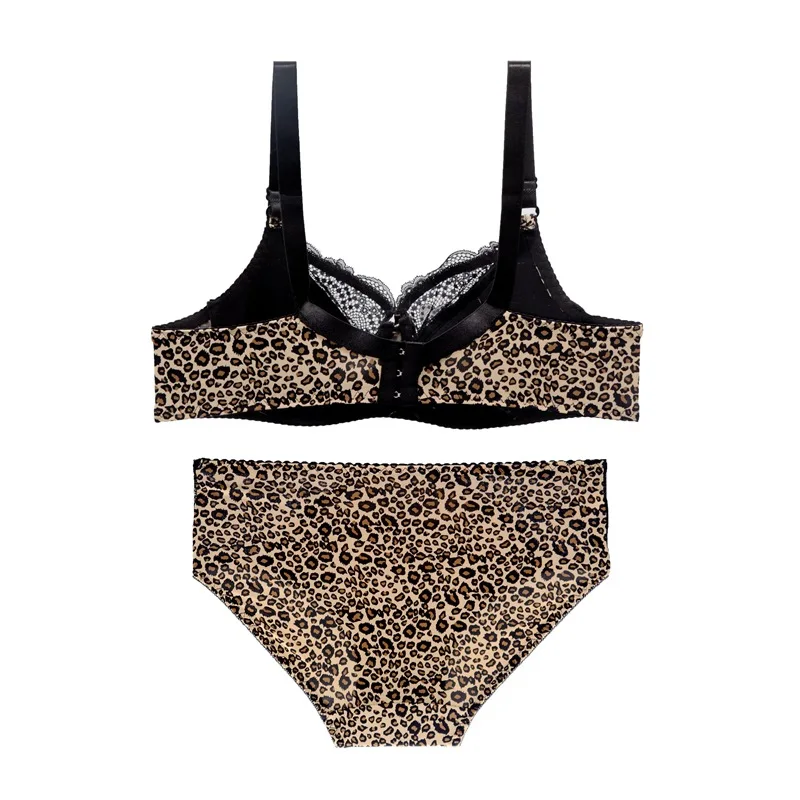 Hot Selling Underwire Push Up Lace Plus Size Bra Panty Sets For Fat Women