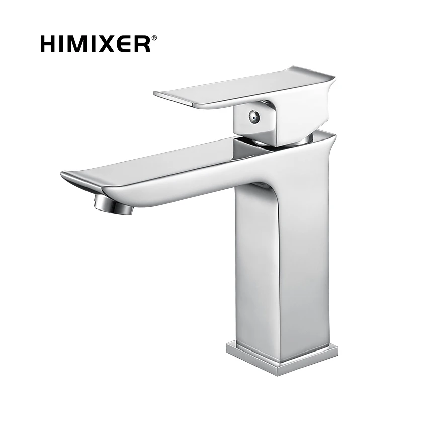 China manufacturer In-stock quickly delivery bathroom single handle brass basin mixer faucets