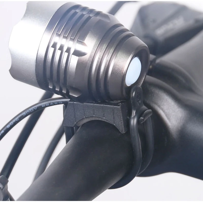 Bicycle Light Bracket MTB Road Bike Light Holder Bicycle Front Lamp Bracket Cycling Black Light Flashlight Stand Bike