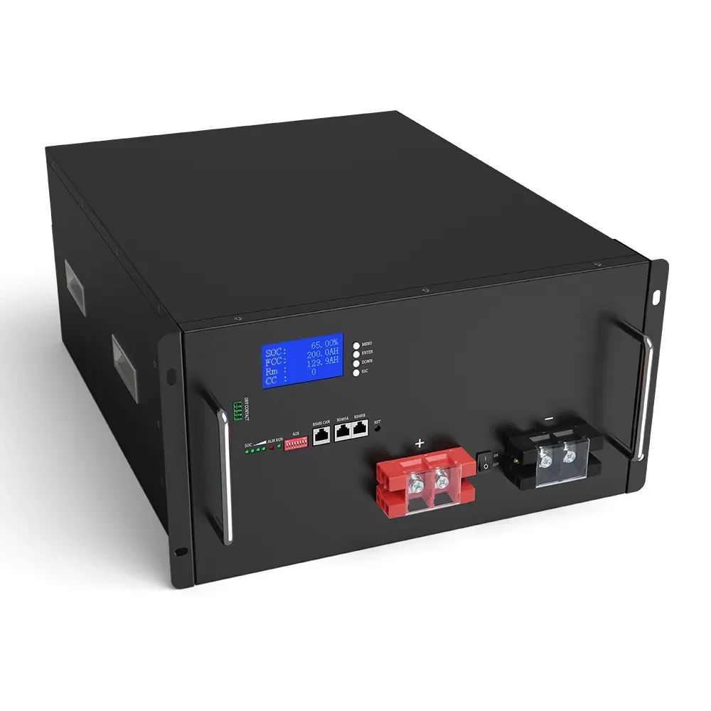 Golden Supplier Technology Wholesale Price Solar Battery Rack Mount 48V Lithium Battery 200Ah LiFePO4 Bateria