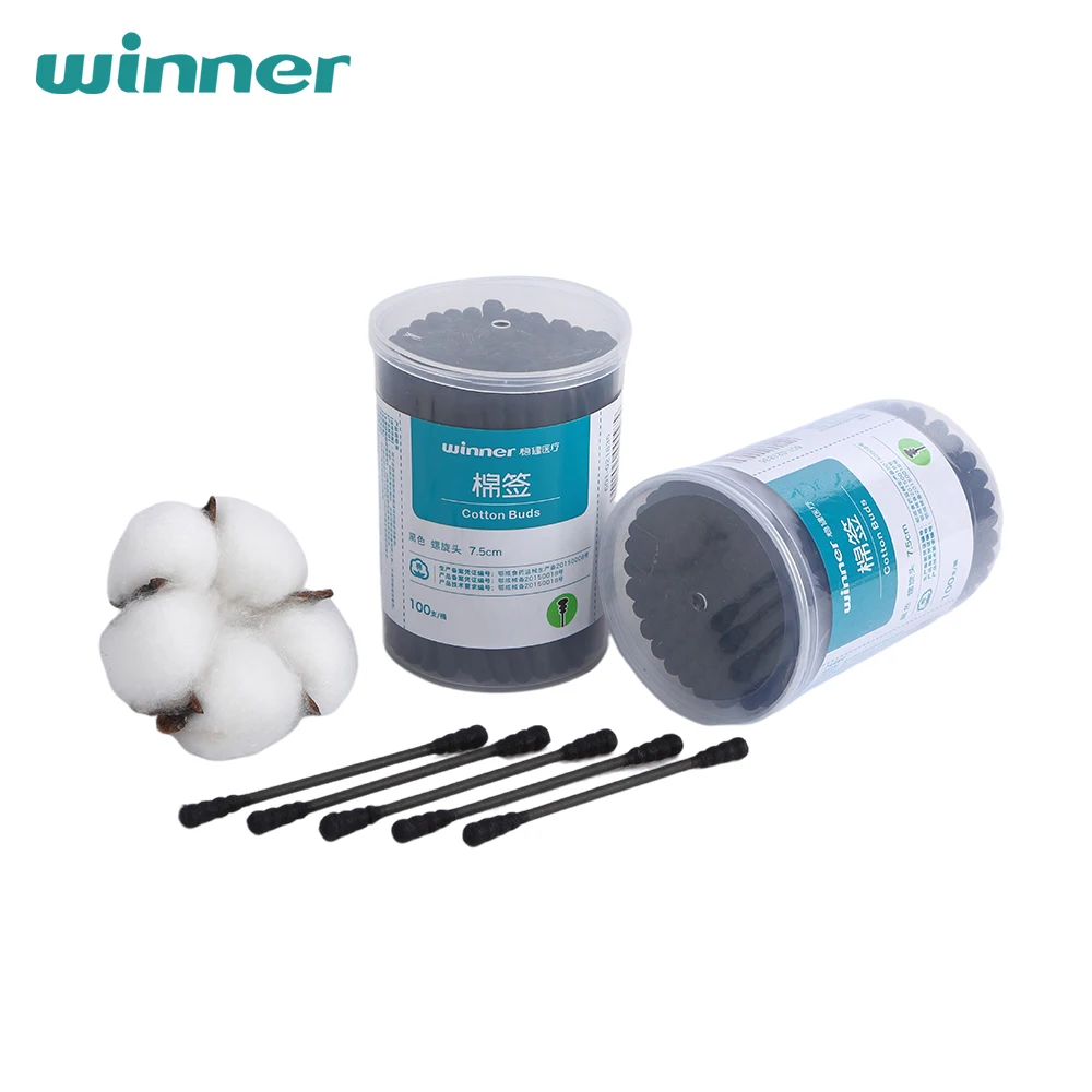 Low Price manufacturer cotton swab Zero Waste Eco Friendly Disposable Paper Stick Cotton Ear Swabs