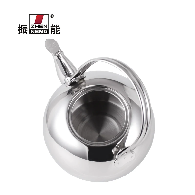 20 CM Small and exquisite best stainless steel whistling kettle non-electric boiling tea whistle kettle with filter 2.5L