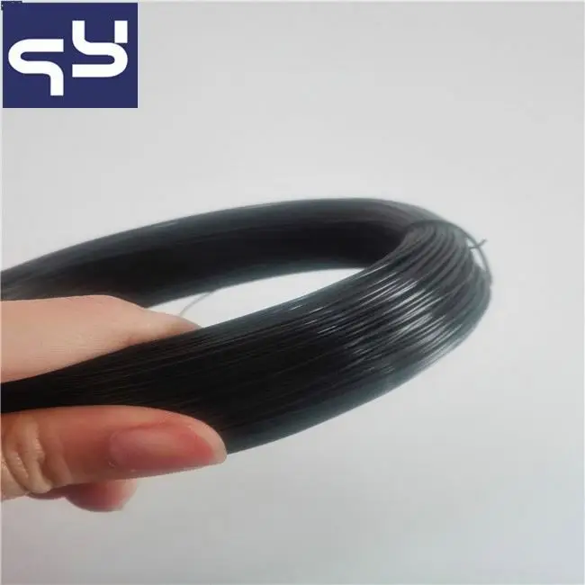 Low Carbon Gardening Tools Soft Plastic Twist Tie Steel Wire Hot Selling Soft Garden Wire Plastic Coated Steel Wire
