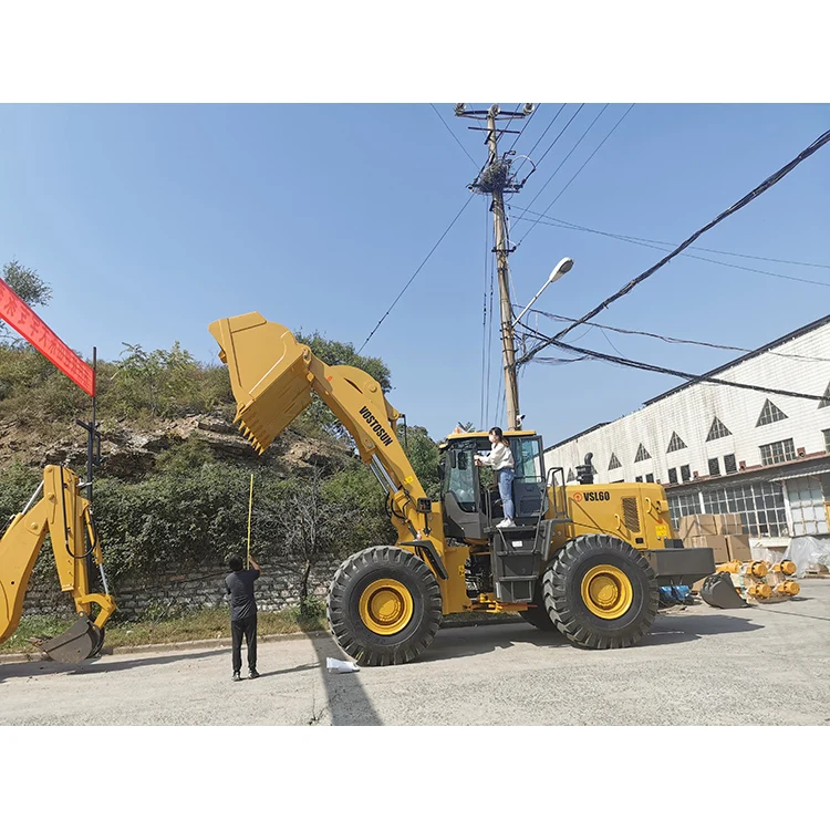 Zl30g Diesel Mini Wheel Back Hoe Loader Backhoe