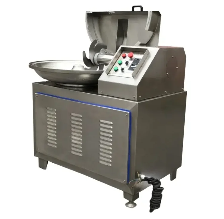 Easy Operation Home Use Meat Paste Grinder Colloid Mill Stainless Steel Chopper Mixer for Sale Bowl Cutter