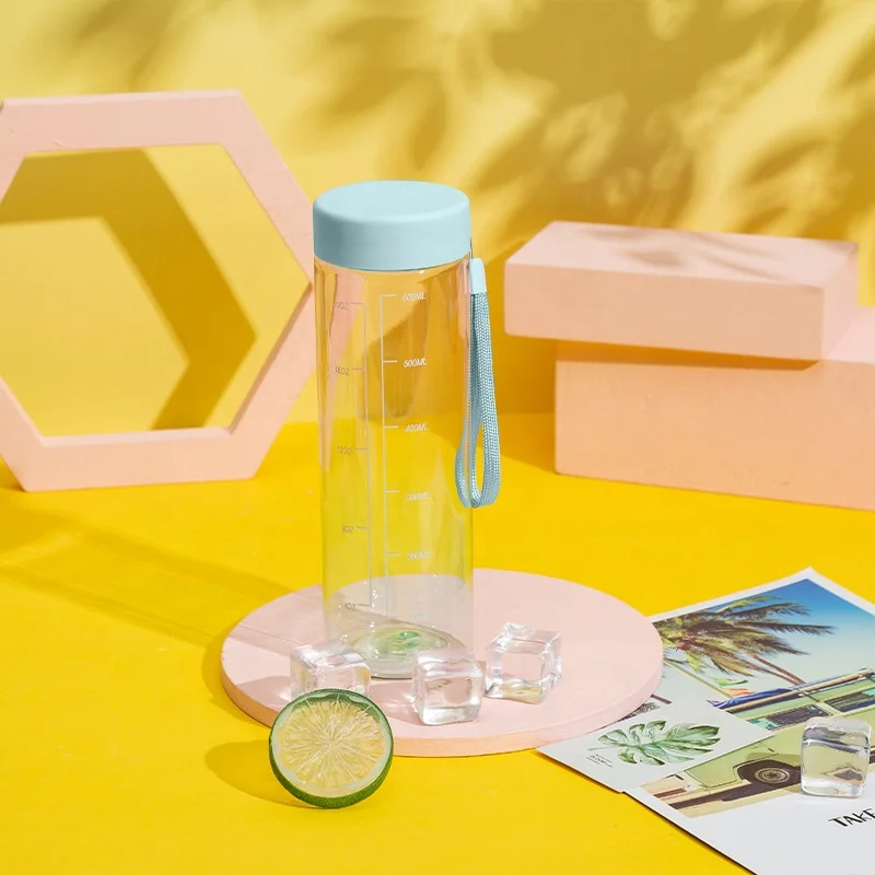 Fitness sports water cup portable simple water bottle male and female students large capacity anti-drop leakage kettle tea cup