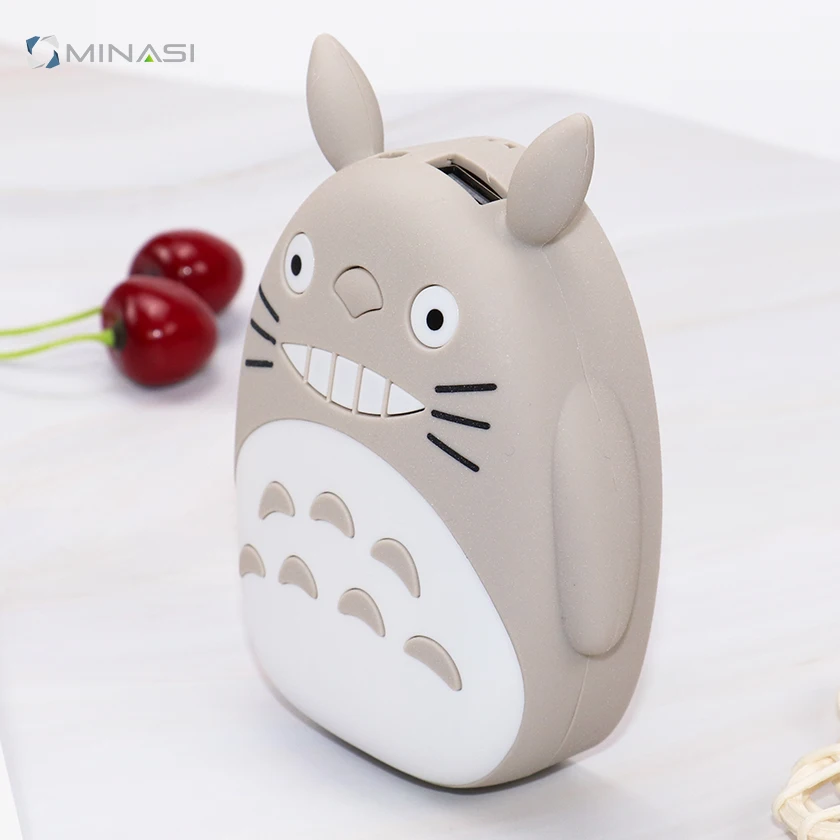 
Mini Muti-Function Hand Warmer Cartoon Baymax Portable Power Bank Large Capacity 12000mAh Cute Pet Mobile Charger 